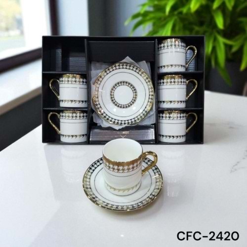 2420-KAHVE FİNCANI YALDIZLI -ÇİFTÇİLER
