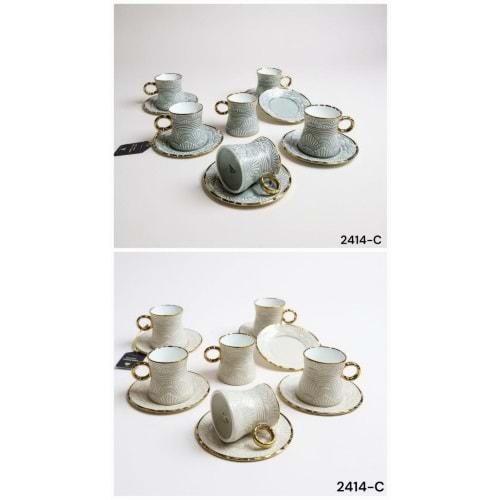 W2414.C-KAHVE FİNCANI RENKLİ -ÇİFTÇİ