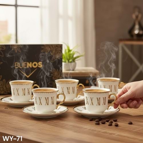 WY.71-KAHVE FİNCANI PORS -ÇİFTÇİ