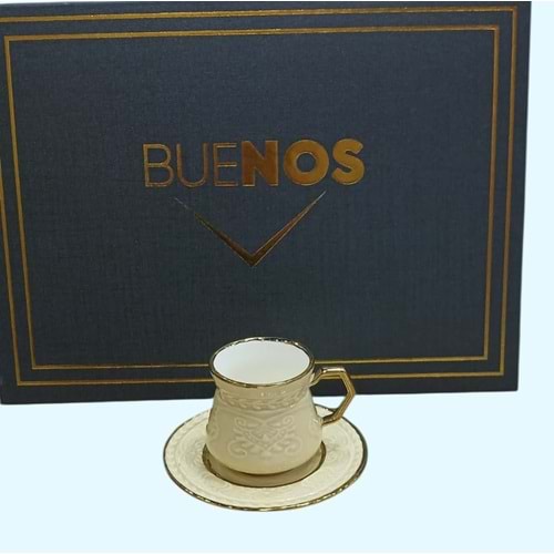 W2418.C/KRM-KAHVE FİNCANI KREM -ÇİFTÇİ