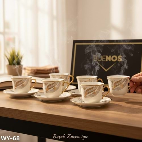 WY.68-KAHVE FİNCANI PORS -ÇİFTÇİ