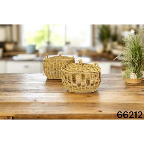 66212-HASIR SEPET KULPLU KAPAKLI 2Lİ -ÇİFTÇİ