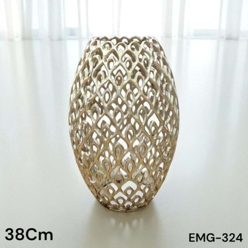 EMG.324.AL -DEKOR UZUN KÜP GOLD -EMG