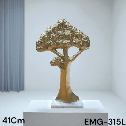 EMG.315L.AL -DEKOR AĞAÇ OBJE GOLD -EMG