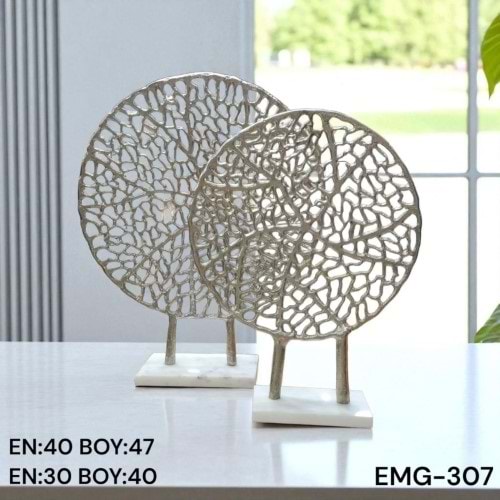 EMG.307.GM -DEKOR OBJE 2 Lİ GMŞ -EMG