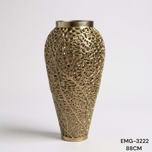 EMG.3222.A-DEKOR VAZO 88 CM GOLD -EMG