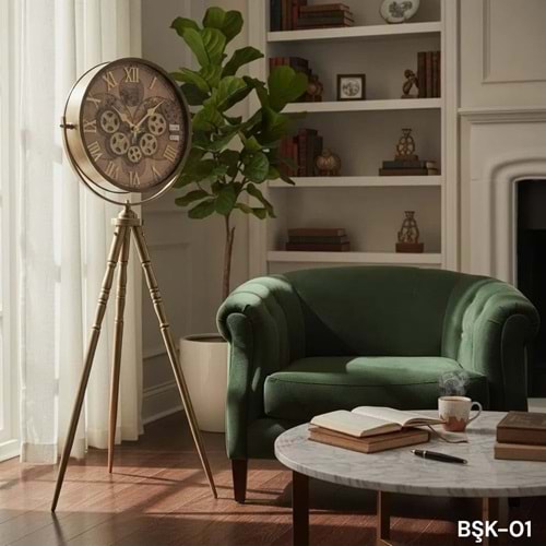 EMG.01.ES - TRİPOT SAAT MTL.ESKİTME -EMG