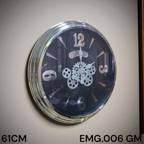 EMG.006.GM -DUVAR SAAT 60CM GMŞ. -EMG
