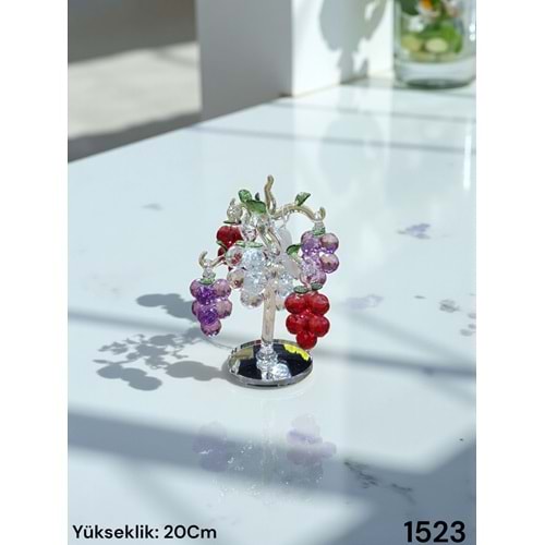 1523-KRİSTAL ÜZÜM AĞACI RENKLİ -FURKAN