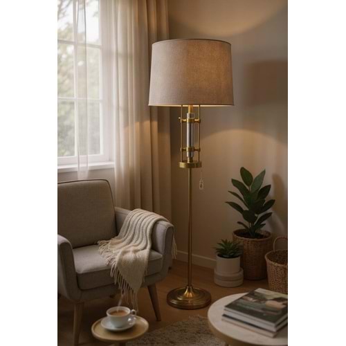 3050.A-LAMBADER METAL KRİSTAL TAŞLI -FURKAN