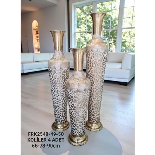 2548 -SEDEF DEKOR VAZO KÇK -FURKAN