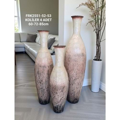 2553 -SEDEF DEKOR VAZO BYK -FURKAN