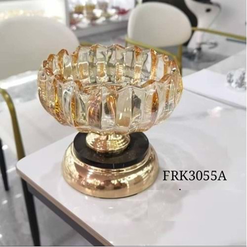 3055.A-CAM KÜLLÜK AYAKLI GOLD -FURKAN