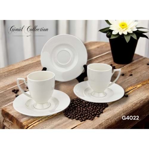4022-KAHVE FİNCANI PORS SADE-GÖNÜL