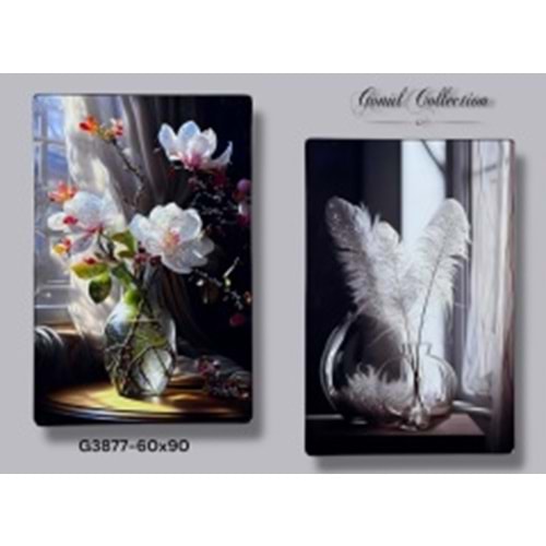3877-RESİMLİ TABLO 60X90 -GÖNÜL