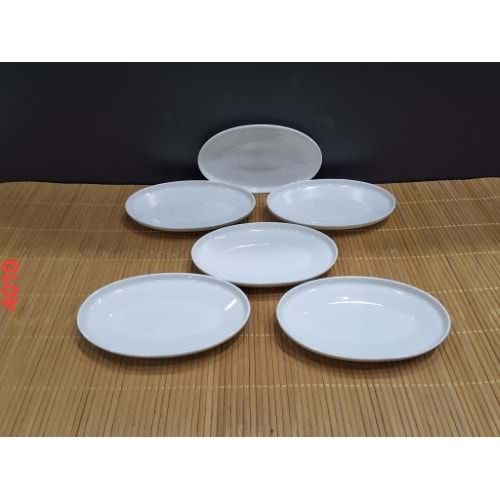 4010-PORS.TABAK 6 LI OVAL SADE 16*10 -GÖNÜL