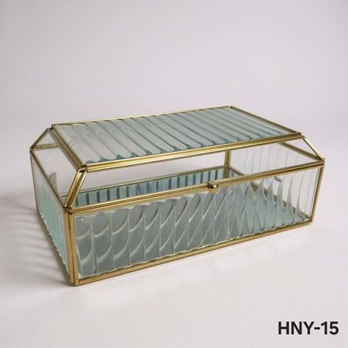 HNY.15 -CAM ÇİKOLATALIK SANDIK -GÜVEN