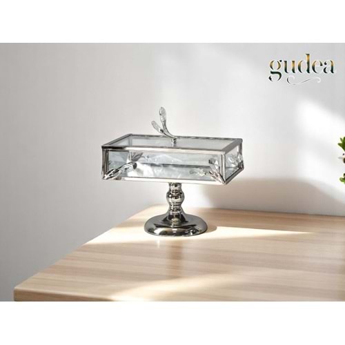 YMR.57.G -CAM ÇİKOLATALIK AYAKLI GMŞ. -GÜVEN