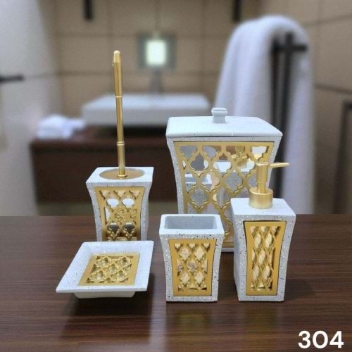304-BANYO TK.AYNALI MOTİF -İNCİ