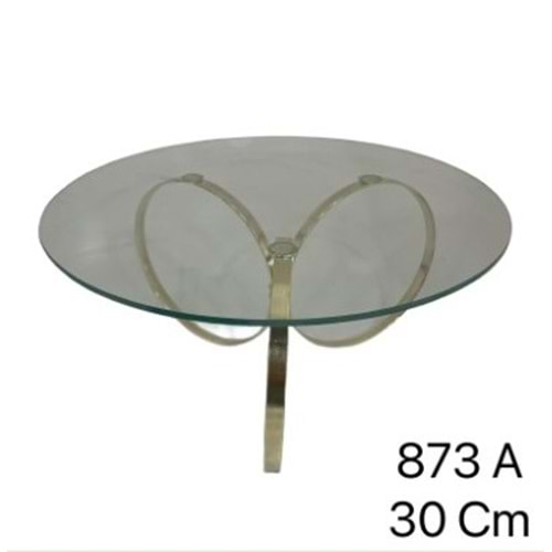 873.G-SUNUMLUK KELEBEKLİ GOLD -İNCİ