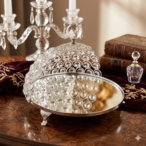 7511.PL-HALKALI SUNUMLUK 20CM PLT.-İNCİ