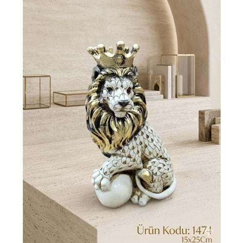 1474.BY -BİBLO ASLAN TOPLU BYZ -İNCİ