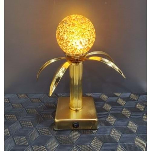 UM.16.GB-IŞIKLI KÜRE BYK GOLD BAL -İNCİ