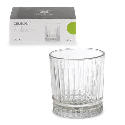 103.2F DSKB -CAM SU BARDAK 6LI 340ML -İPEK