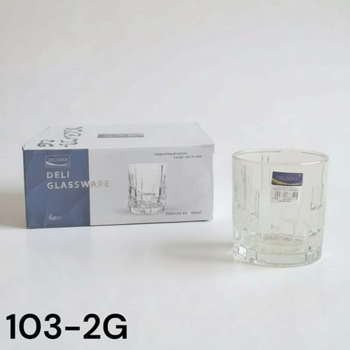 103.2G DSKB -CAM SU BARDAK 6LI 340ML -İPEK