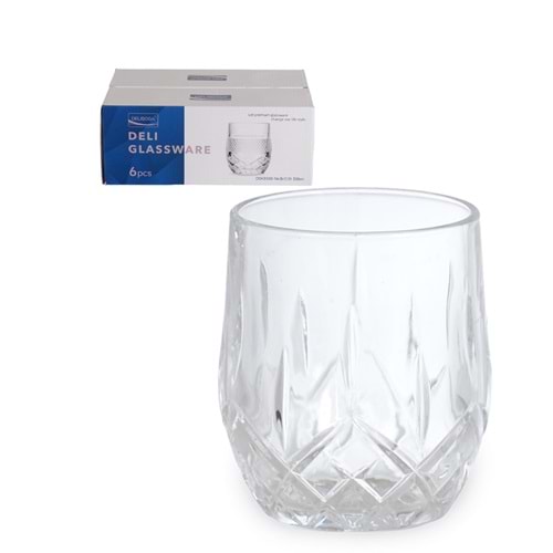 502.1C DSKB -CAM SU BARDAK 6LI 320ML -İPEK