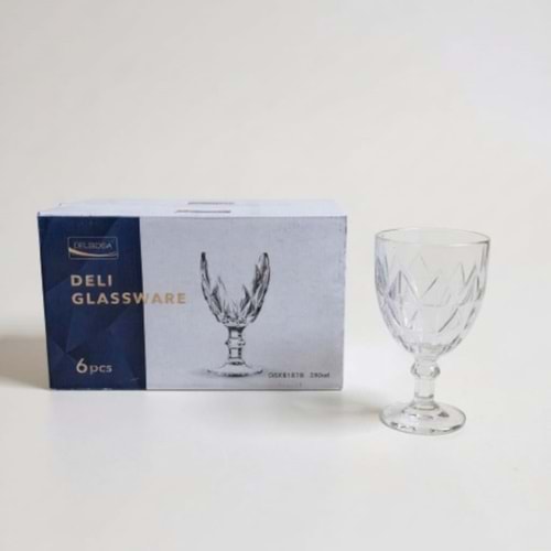 151B DSKB -CAM KADEH 6LI 340ML -İPEK