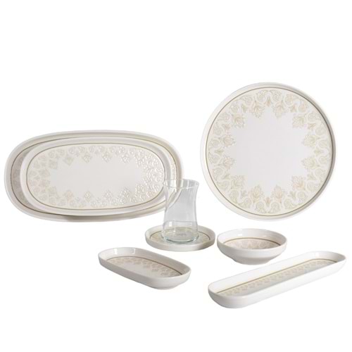 1382 -KAHVALTI TK.YUVR.DESENLİ LEMA -İPEK