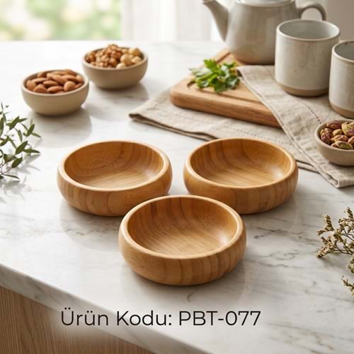 PBT.077-BAMBU ÇEREZLİK 3 LÜ YUVR -PABLİTO