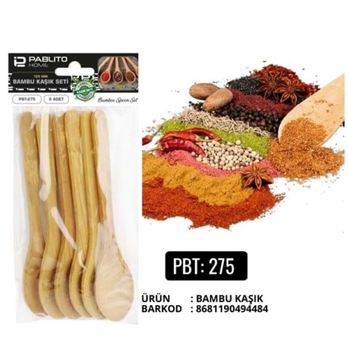 PBT.275-AHŞAP KAŞIK -PABLİTO