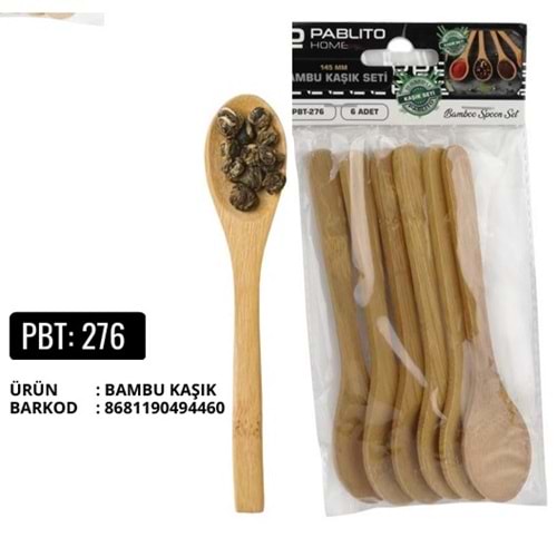 PBT.276-AHŞAP KAŞIK -PABLİTO