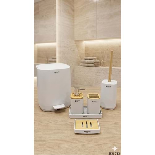 PBT.783.BY -BANYO SETİ KARE PEDALLI BYZ -PABLİTO