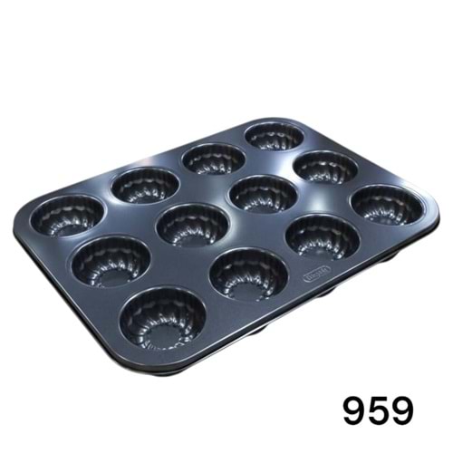 PBT.959-MUFİN KALIBI 12 Lİ -PABLİTO