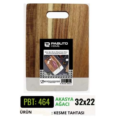 PBT.464-AKASYA KESİM TAHTASI -PABLİTO