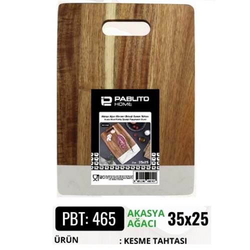 PBT.465-AKASYA KESİM TAHTASI -PABLİTO