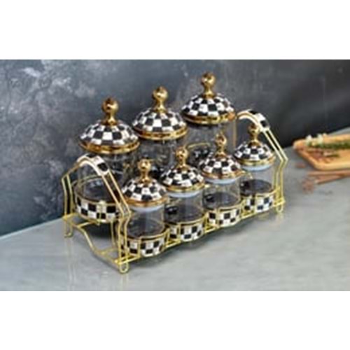 900202-BAHARAT PORS/CAM 7Lİ DAMA -PAÇİ