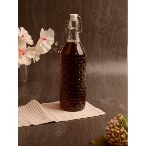 401382 -CAM YAĞ ŞİŞE KELEPÇELİ -PAÇİ