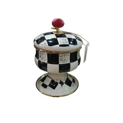 201299-EMAYE ŞEKERLİK AYAKLI DAMA -PAÇİ