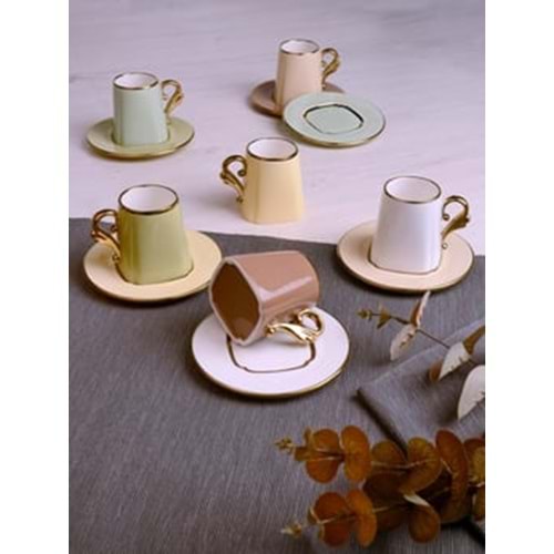 900349-KAHVE FİNCANI PORS.VELVET -PAÇİ