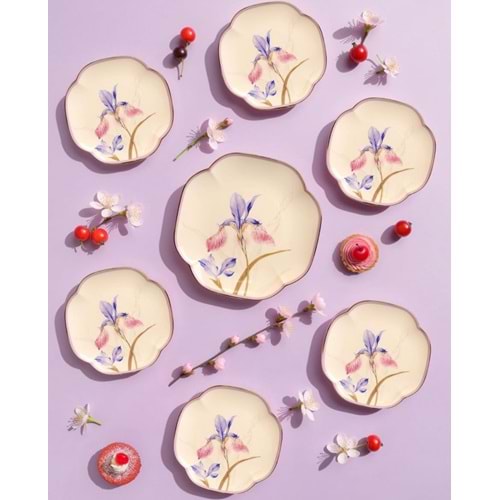 113 -PORS.PASTA 7'PRÇ. İKRAM SETİ -PAÇİ