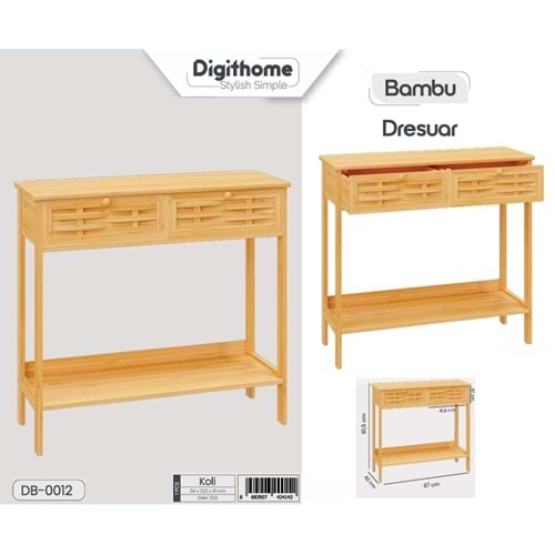 DB.012 -AHŞAP DRESUAR -ŞAMLI