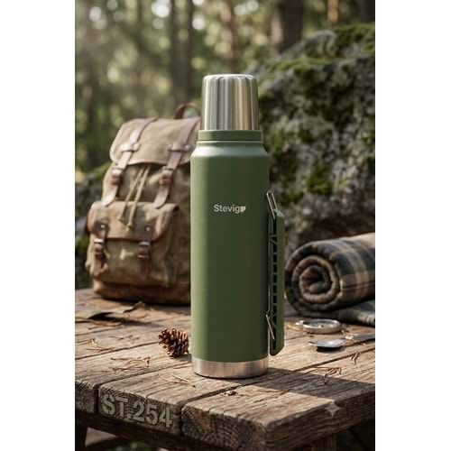 ST.254 -KAMP TERMOS ÇLK 1.2 LT -STEVİG