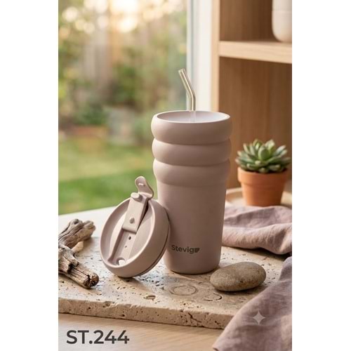 ST.244 -KUPA TERMOS ÇLK 600 ML -STEVİG