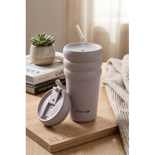 ST.245 -KUPA TERMOS ÇLK 600 ML -STEVİG