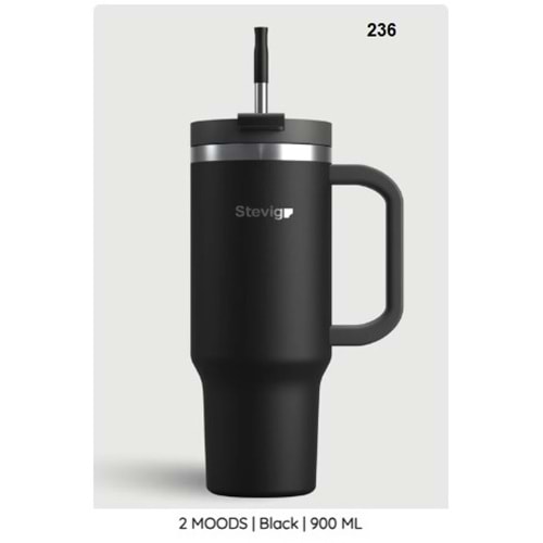 ST.236 -KUPA TERMOS ÇLK 900 ML -STEVİG