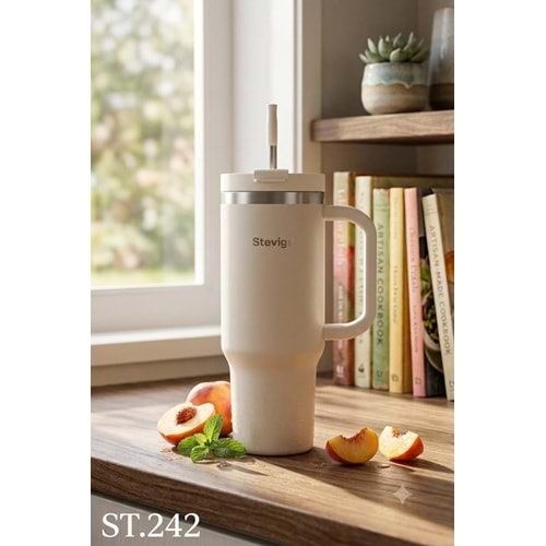 ST.242 -KUPA TERMOS ÇLK 900 ML -STEVİG